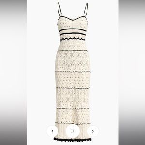 Commense off white knit dress size Medium